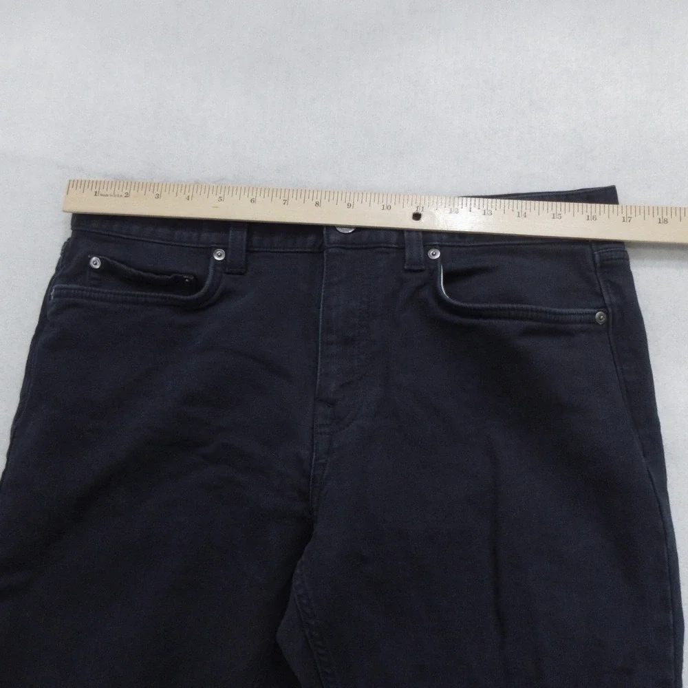 Banana Republic Men's Jeans 33x28 Slim Traveler Navy Stretch